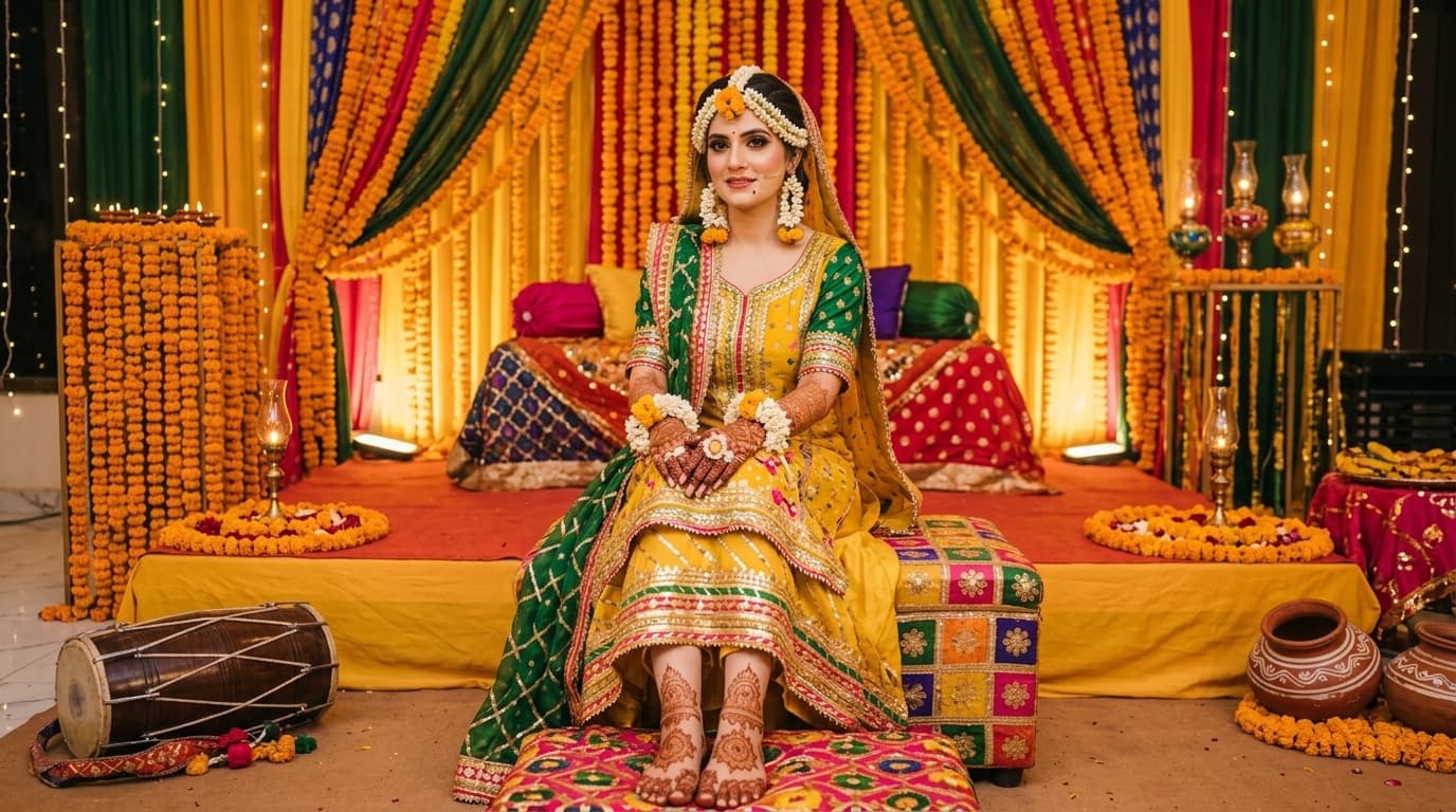 Mehndi & Sangeet photography